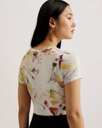 Ted Baker Libbyly Printed Fitted Tee