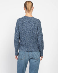 Autumn Cashmere Marled Shaker V-Neck Sweater