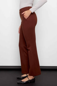 I Love Tyler Madison Axel Ponte Boot Leg Pant in Truffle