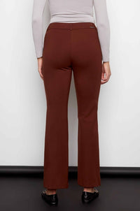 I Love Tyler Madison Axel Ponte Boot Leg Pant in Truffle