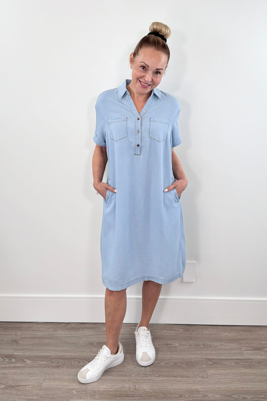 Cat Noir Tencel Easy Dress