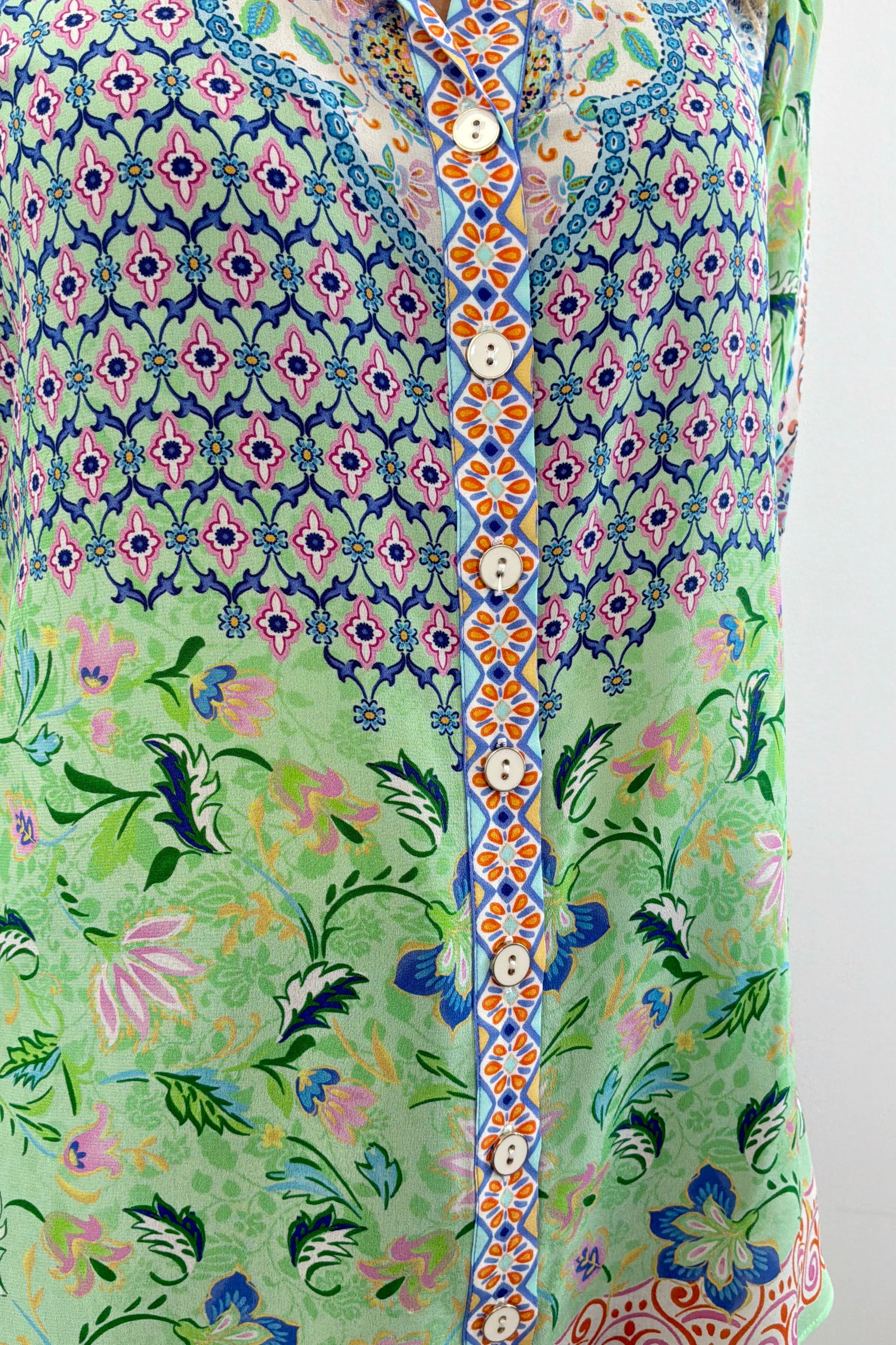 Hale Bob Inez Silk Blouse
