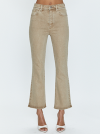 Pistola Lennon High Rise Crop Boot Pant in Mink Snow - Size 26 Available