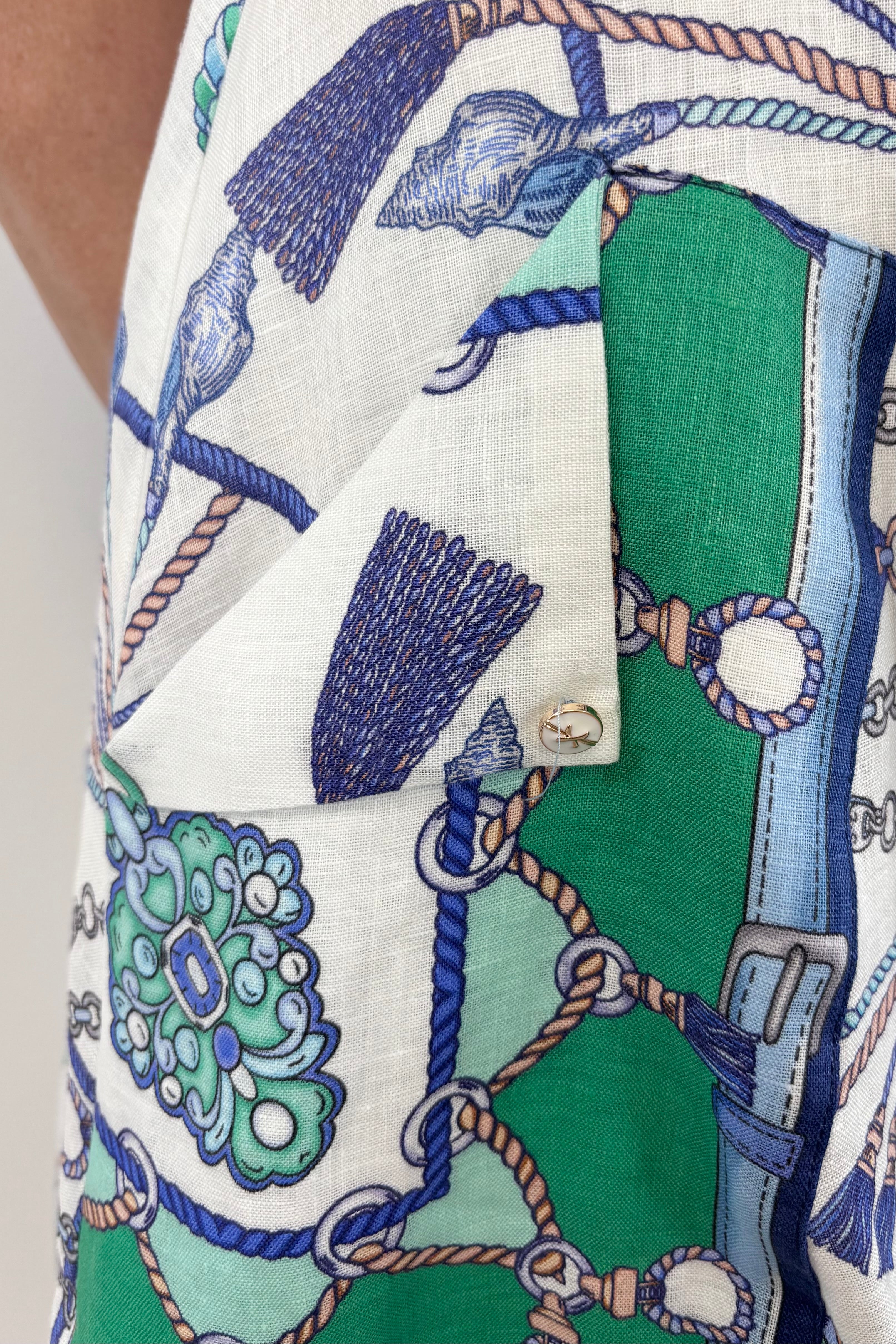 Hale Bob Aula Linen Dress