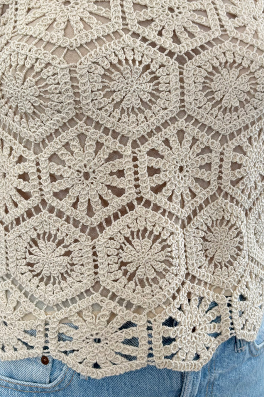 Z Supply Raquel Lace Top