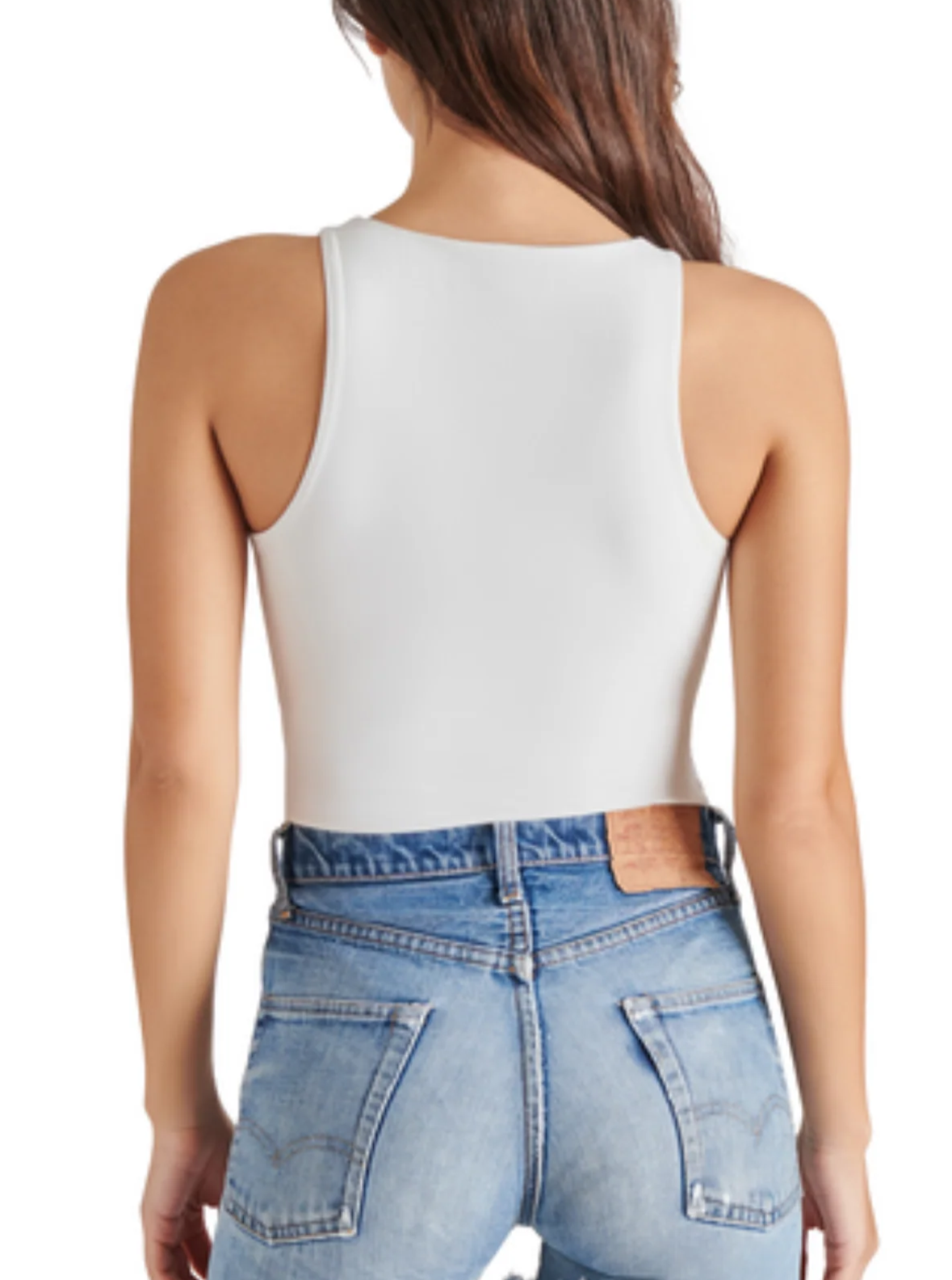 Steve Madden Lyra Bodysuit in White - Size XL Available