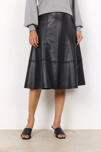 Soya Concept Beckie Faux Leather Skirt