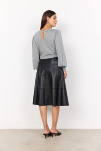 Soya Concept Beckie Faux Leather Skirt