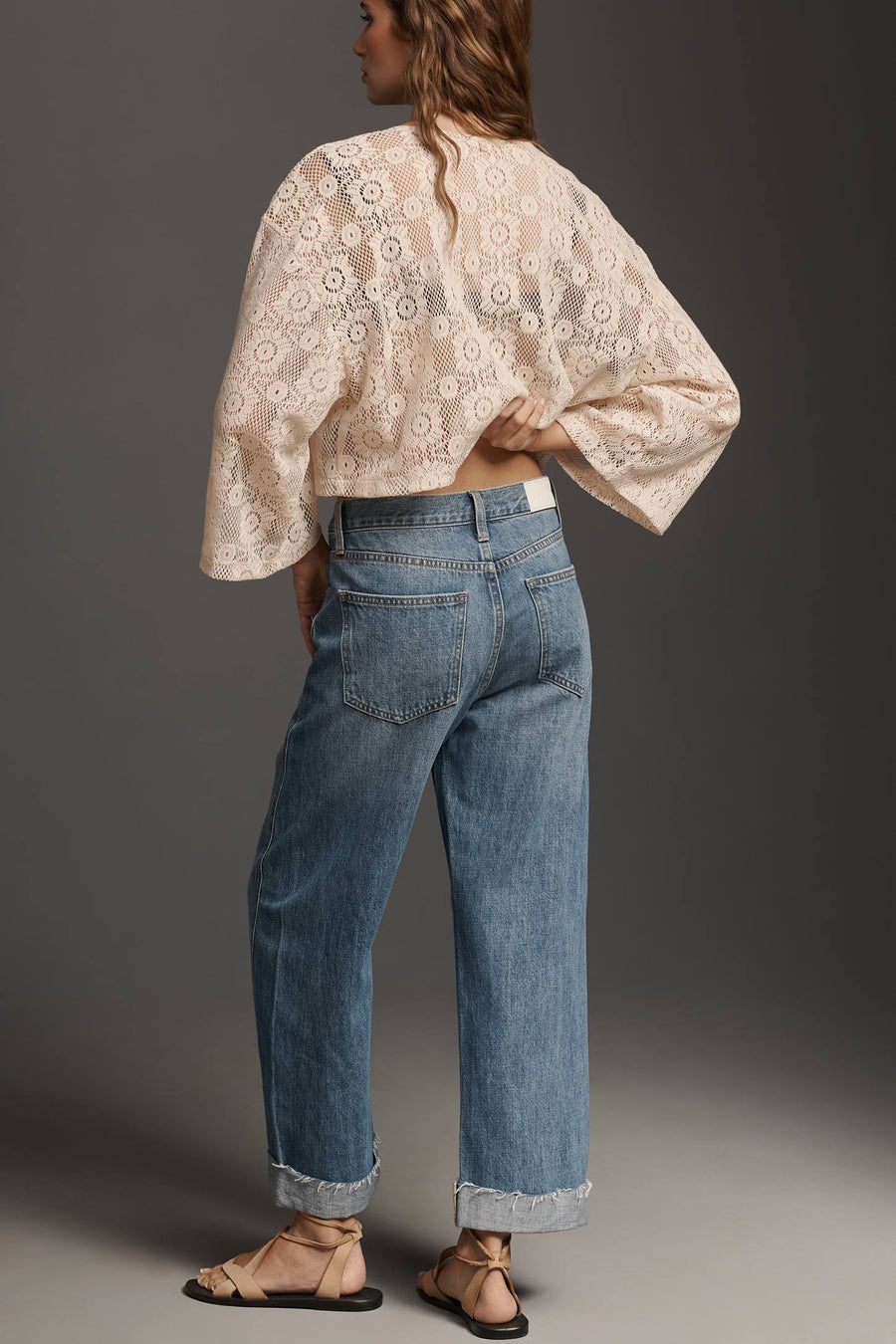 Pistola Kacey Mid Rise Jean in Laguna