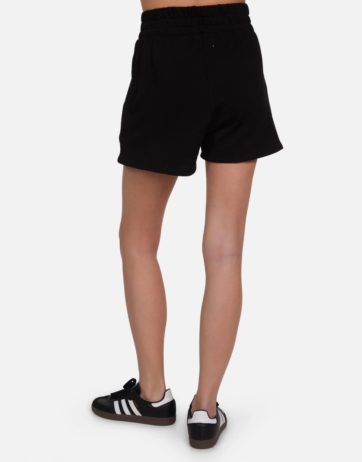 Lauren Moshi Colleen Peace Lip Patch Shorts in Black - Size XS Available