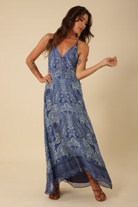 Hale Bob Briella Halter Maxi Dress - Size XS Available