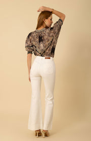 Hale Bob Leslie Silk Cotton Voile Blouse