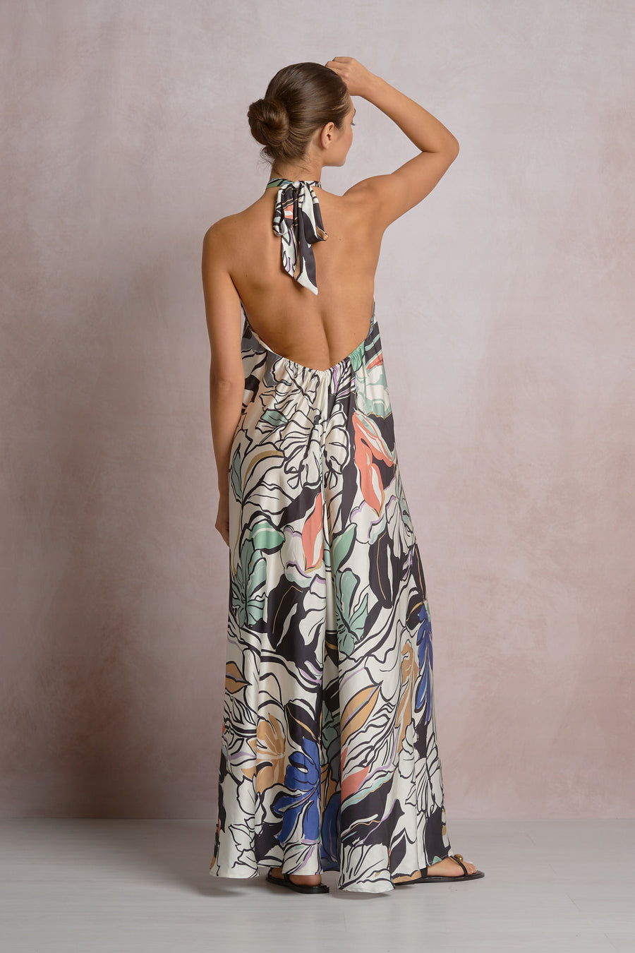 Elan Botanical Maxi Dress