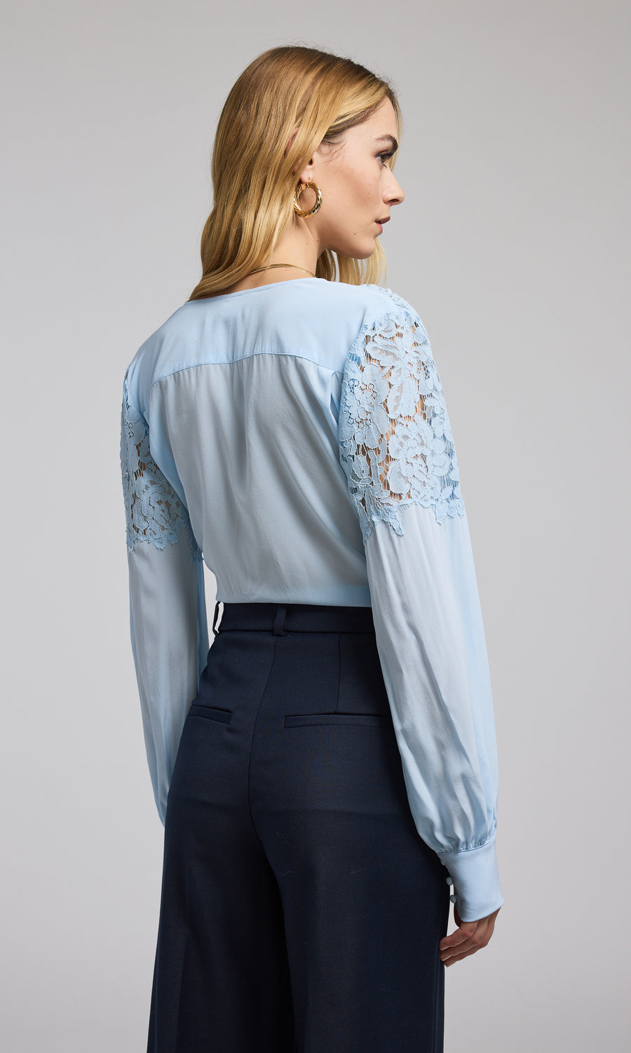 Generation Love Harlea Lace Combo Blouse