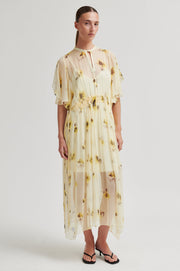 Second Female Mirage Flowing Printed Dress