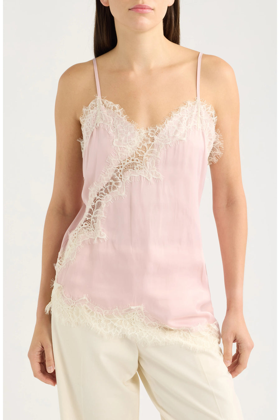 Deluc Sonic Lace Trim Tank