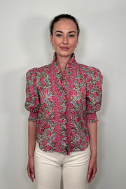 Zuri Liberty Print Top by Love the Label – Iconic Style with a Socialite’s Touch