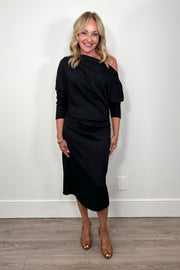 Butter Off Shoulder Cocktail Dress By I Love Tyler Madison