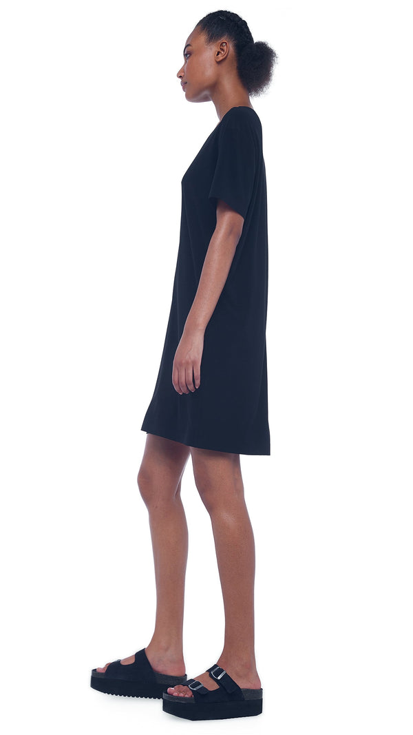 Norma Kamali Short Sleeve Boxy Dress - Size M Available