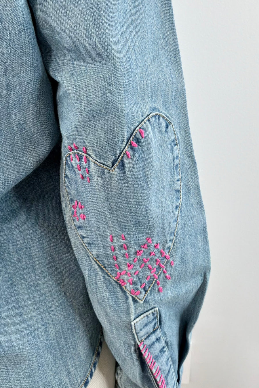 Kerri Rosenthal Western Denim Shirt