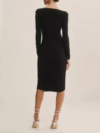 Norma Kamali Long Sleeve Tara Dress - Size M Available