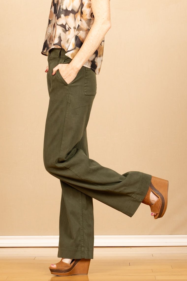 Bella dahl wide leg pants best sale