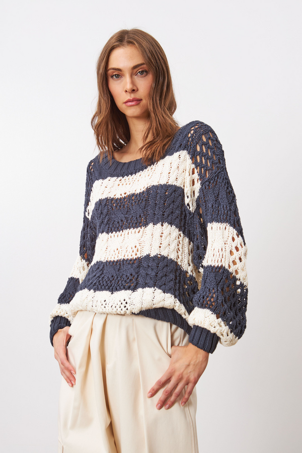 Line Cecile Striped Sweater