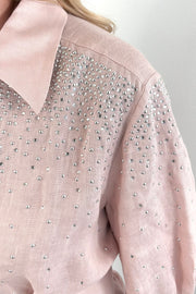 Marella Calle Linen Midi Shirt Dress