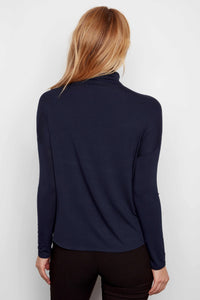 I Love Tyler Madison Morgan Turtleneck in Navy