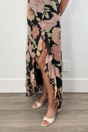 Heartloom Lariat Floral Strapless Dress