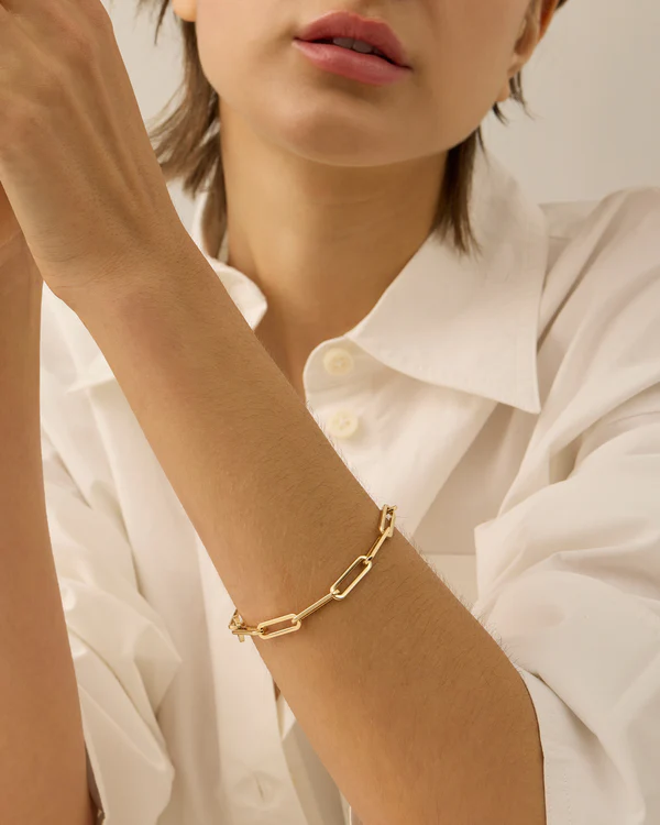 Jenny Bird Andi Slim Bracelet in Gold