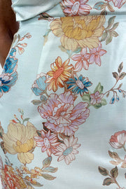 Heartloom Keoni Floral Strapless Long Dress