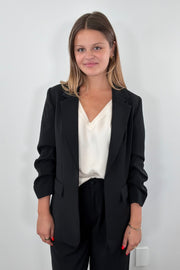 Esqualo Scrunch Sleeve Blazer
