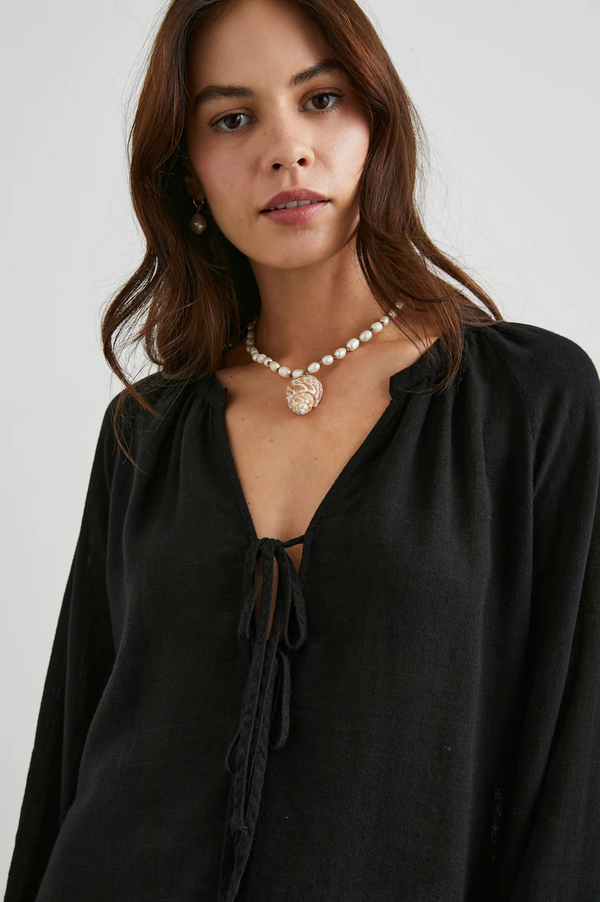 Rails Brielle Luxe Linen Shirt - Size M Available