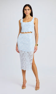 Generation Love Bronwyn Cropped Sequin Lace Top