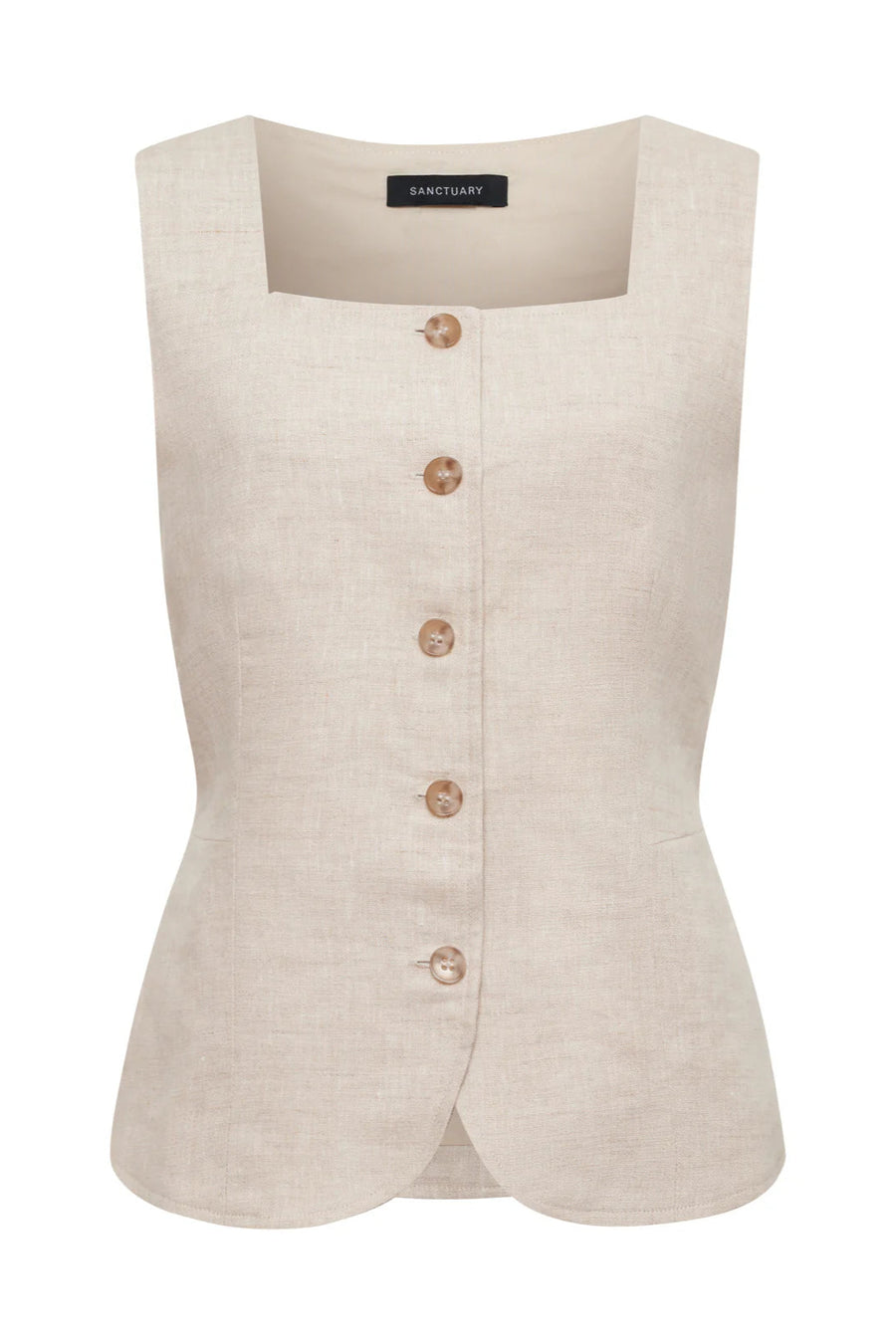 Sanctuary Outsmart Square Nk Vest