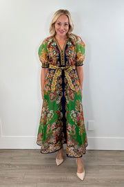 Hale Bob Indy Guilded Rose Dress