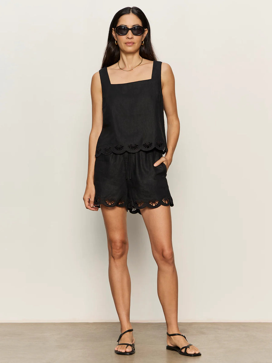 Sanctuary Almost There Linen Shorts