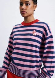 Frnch Fun Stripe Pullover