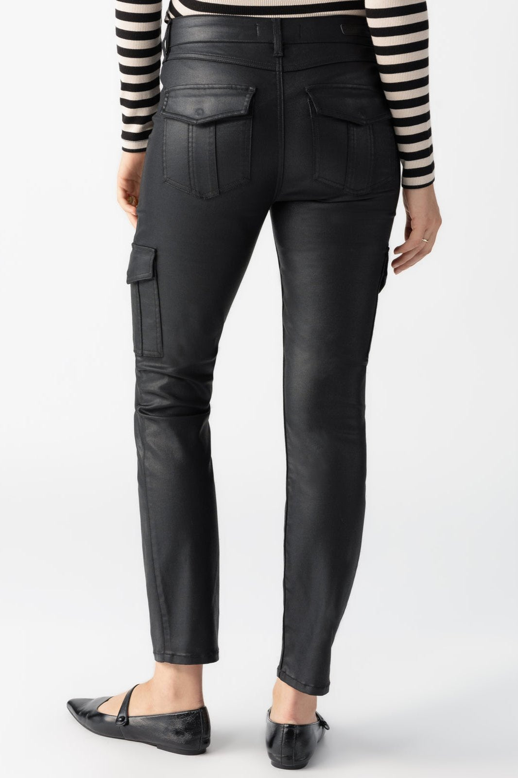 Sanctuary Sculpted Hayden Coated Cargo Pant