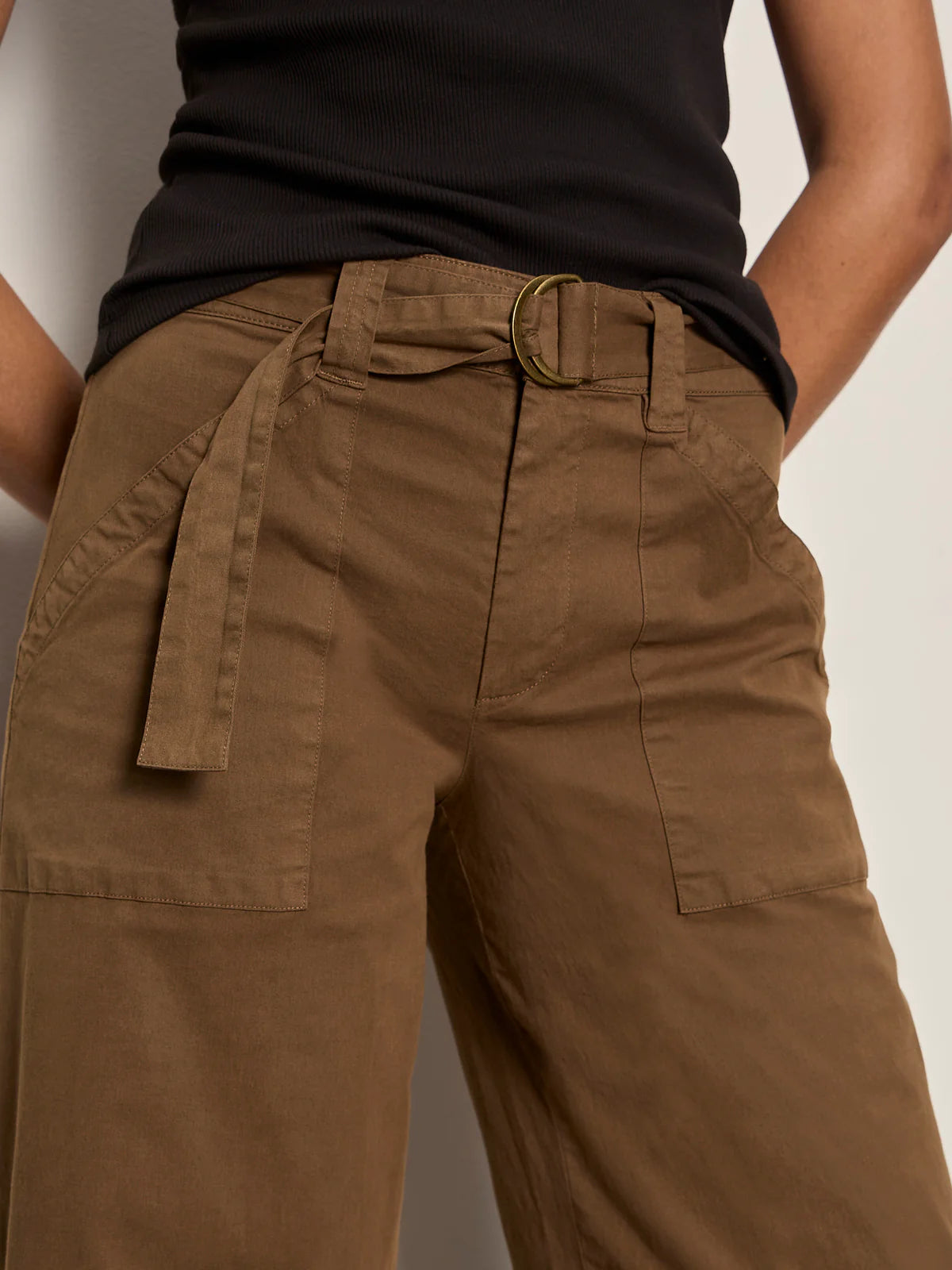 Sanctuary Soft Polished Wide Leg Pant