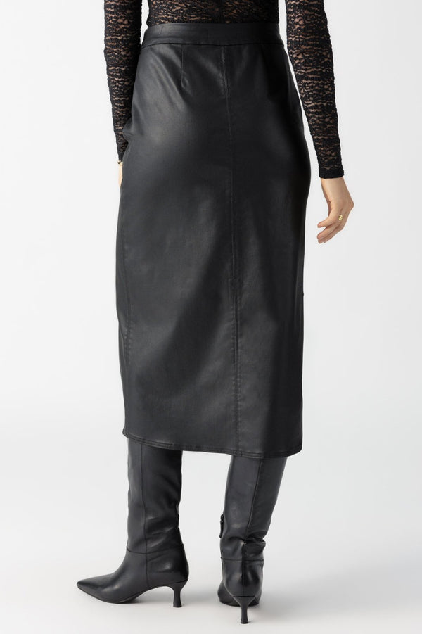 Sanctuary Long Coated Skirt