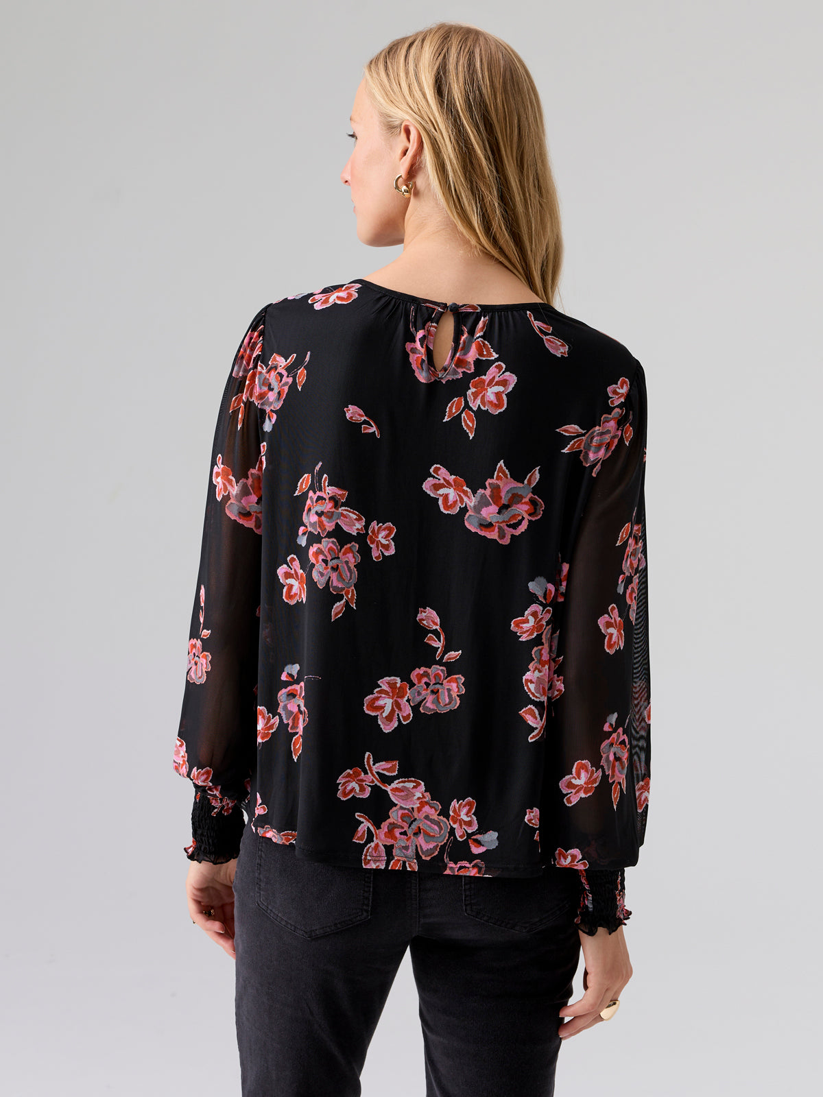 Sanctuary Blousy Mesh Top