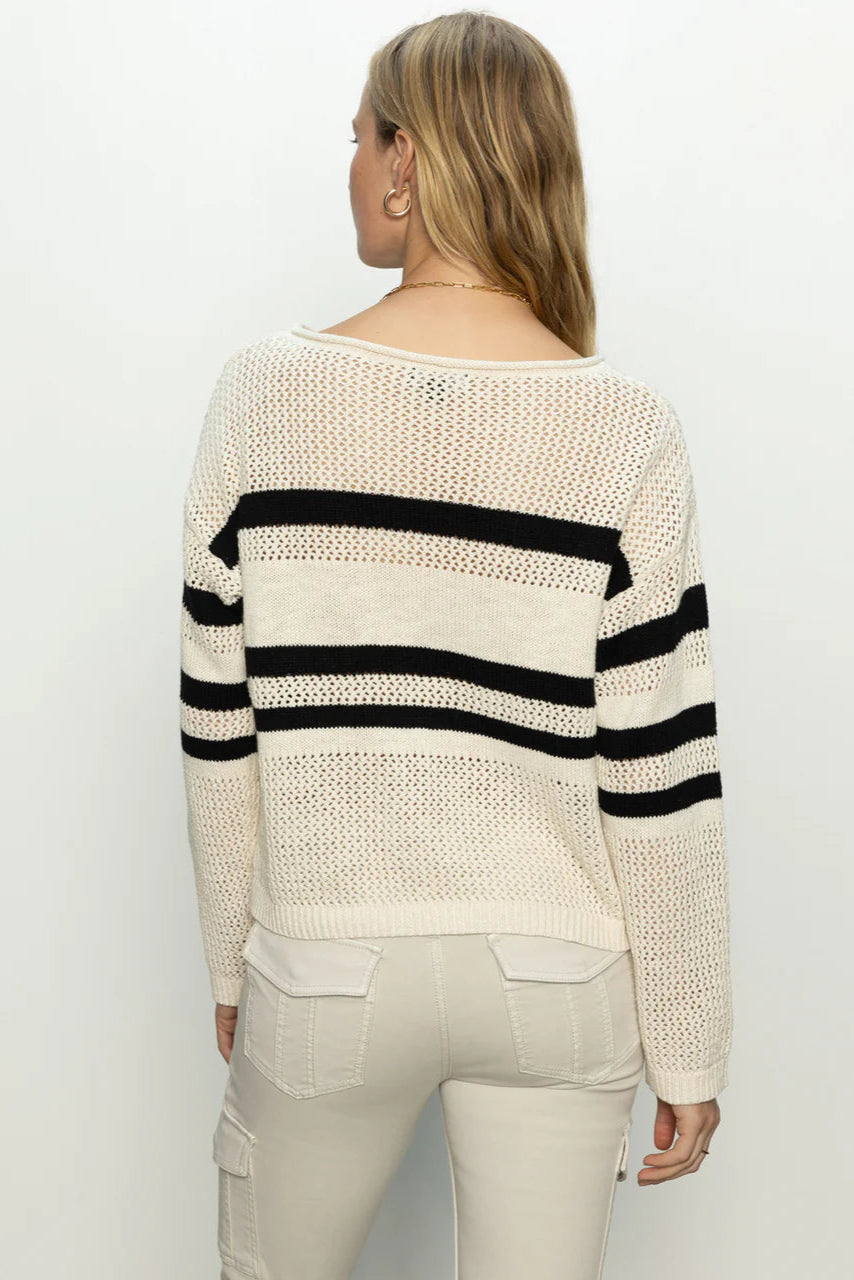 SANCTUARY Sporty Stripe Knit - Size S Available