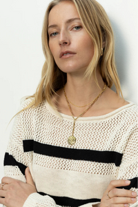 SANCTUARY Sporty Stripe Knit - Size S Available