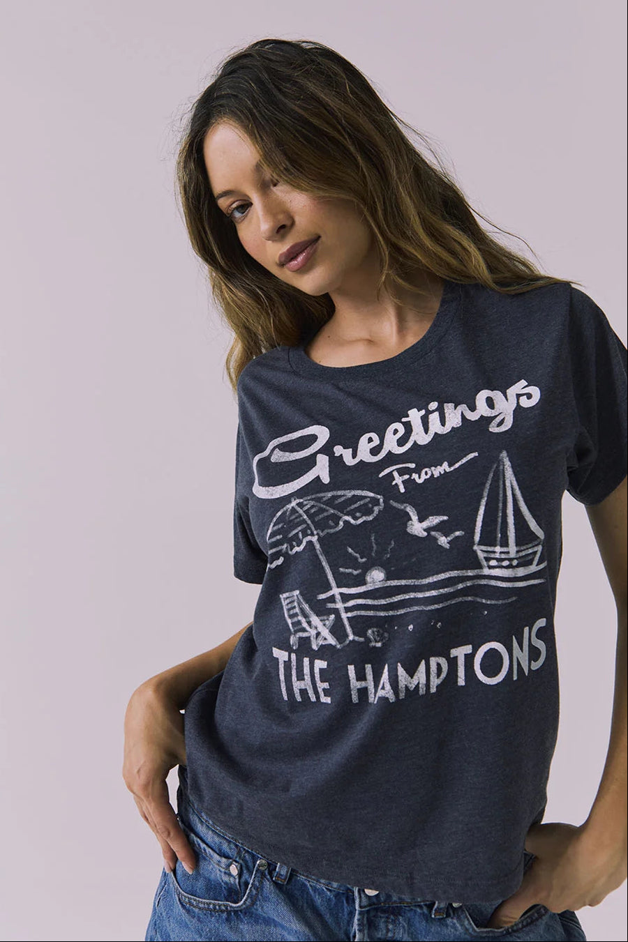 Chaser Hamptons Greetings Tee