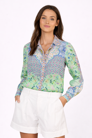 Hale Bob Inez Silk Blouse