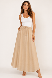 Esqualo Airy Light Crinkle Skirt