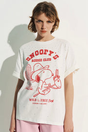 Essential Antwerp Snoopy Western Tee