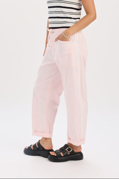 Daze Villa Drawstring Barrel Pant